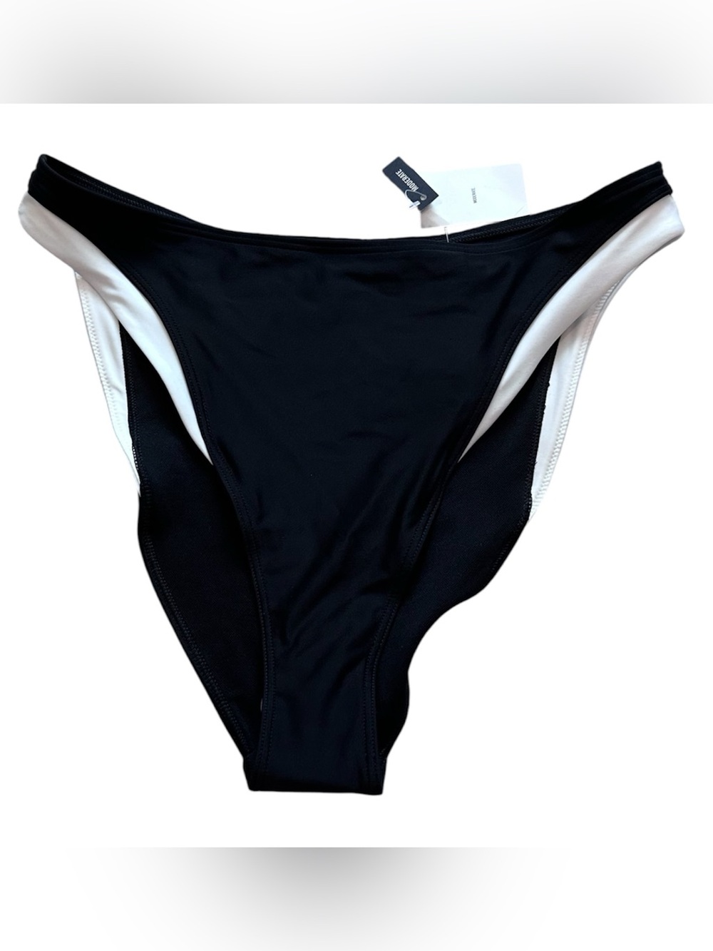 Abercrombie &Fitch Swim Bikini Bottom Size Medium NWT Black